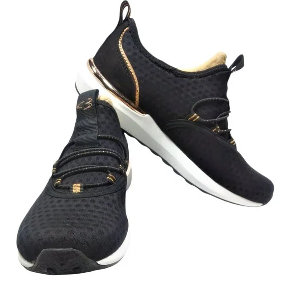 Concept 3 by Skechers Women's Alexxi Fashion Slip-on Sneaker, Black/Rose Gold 5 - Picture 5 of 12